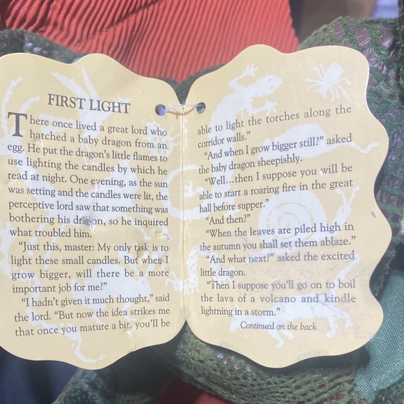 Wild Republic Green Dragon Stuffed Animal - Picture 16 of 16